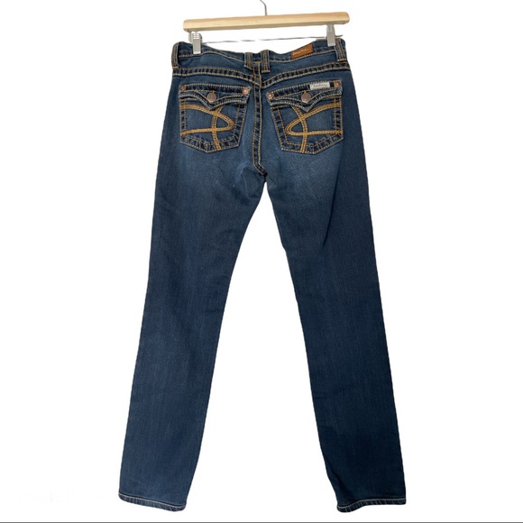 David Kahn Straight Leg Blue Denim Jeans Size 29 - Picture 5 of 16